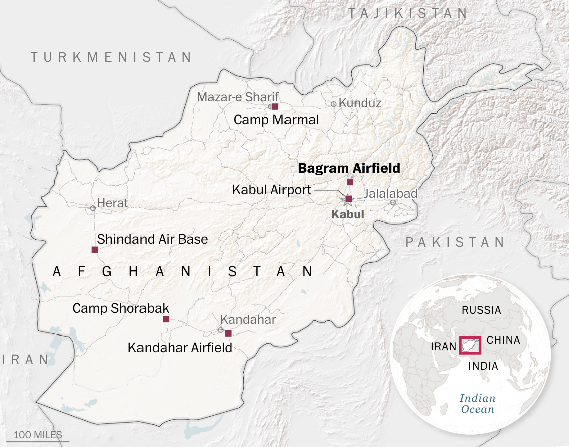 US airbases Afghanistan